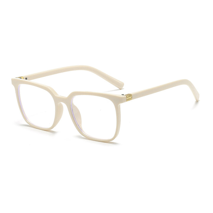 Dame moteriktig oversized solbrille Skanto