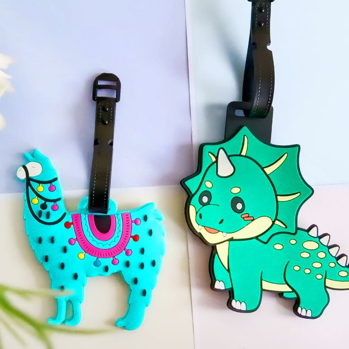 Unisex Cute French Bulldog Luggage Tag Skanto