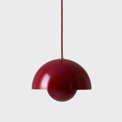 Skanto | Nordic Macaron 1-Ly Half-Sirkel Kuppel Pendellampe