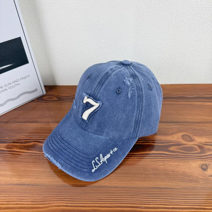 Herre Distressed Vintage Baseball Caps Skanto