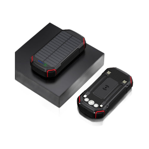 Robust og Bærbar Solarlader-Powerbank Skanto