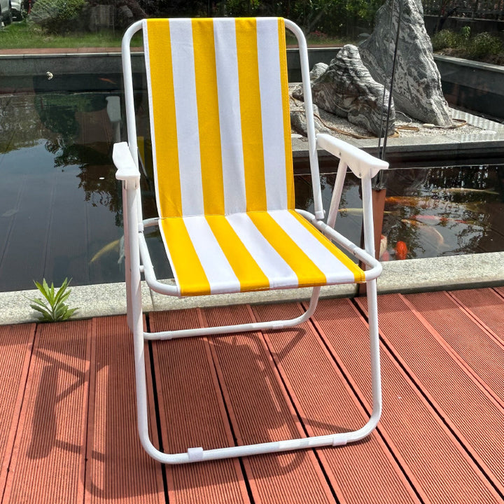 Faltstol med ergonomisk design og komfortabelt sete Skanto