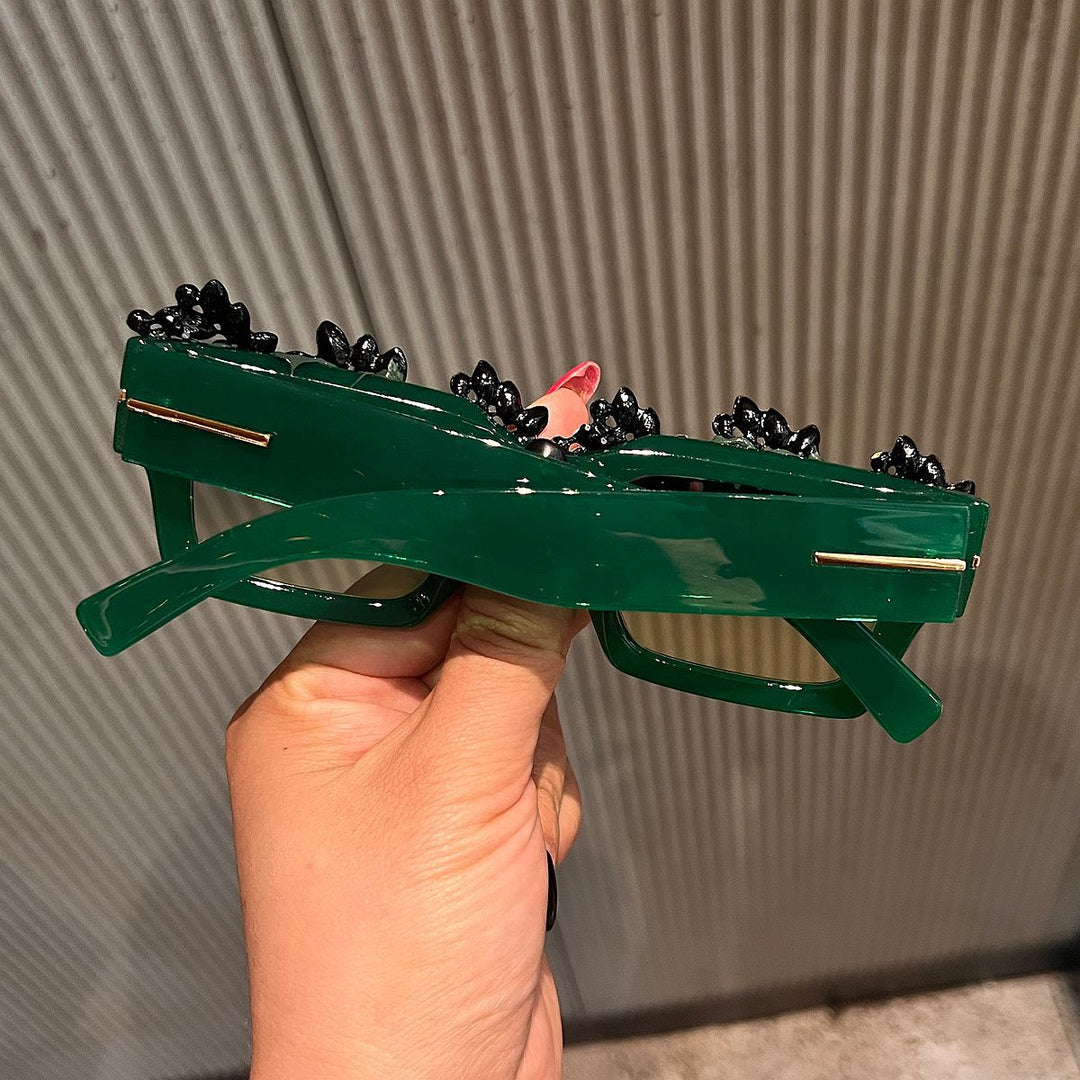 Dame Glamourøse solbrille Skanto