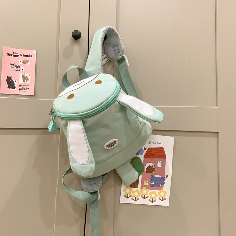 Adorable Bunny-Themed Mini Skole Rygsekk