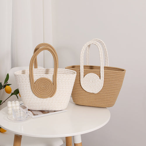 Dekorativ naturfiber veske Skanto