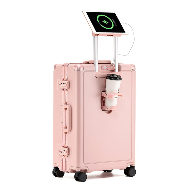 Herre Smart Tech Rullende Reisetaske Skanto