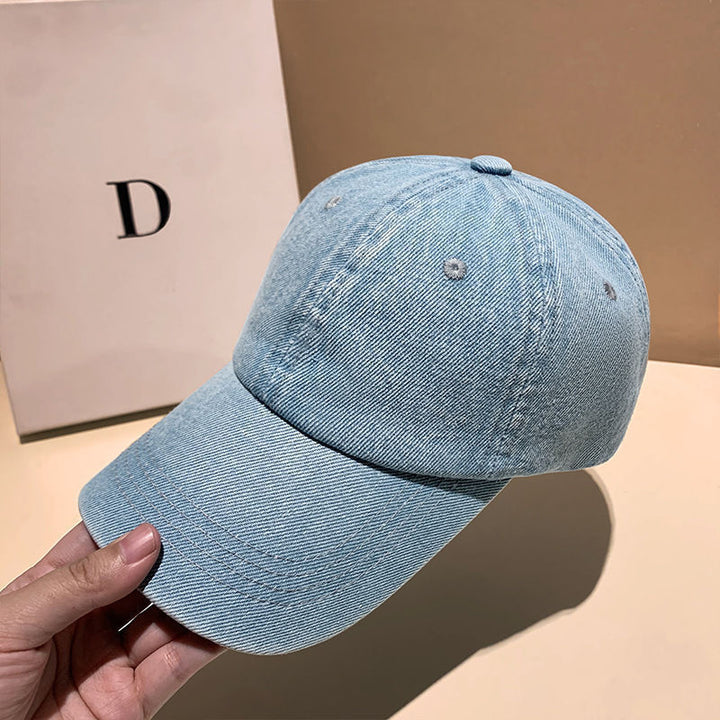 Kvinns Klassisk Denim Baseball Cap Skanto