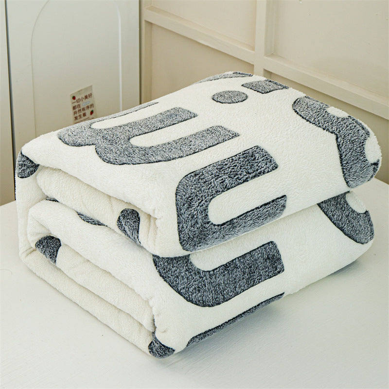 Dame Koselig Fleece-teppe med dinosaur-tema Skanto