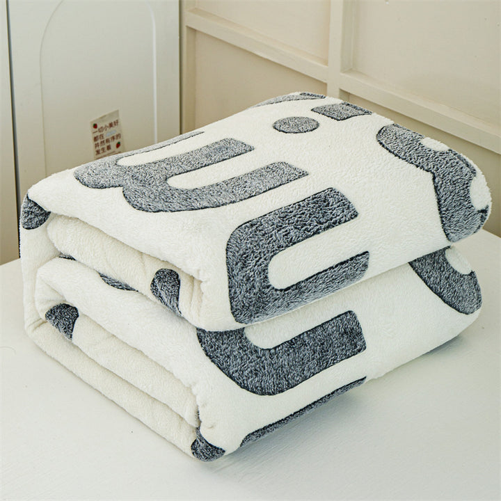 Dame Koselig Fleece-teppe med dinosaur-tema Skanto