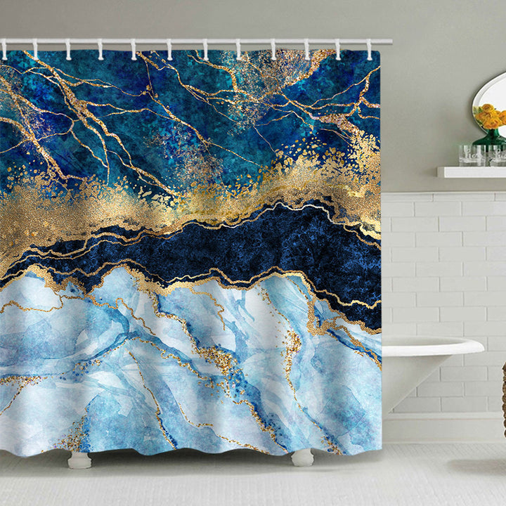 Kunstnerisk Marmor Design Dusjforheng Skanto
