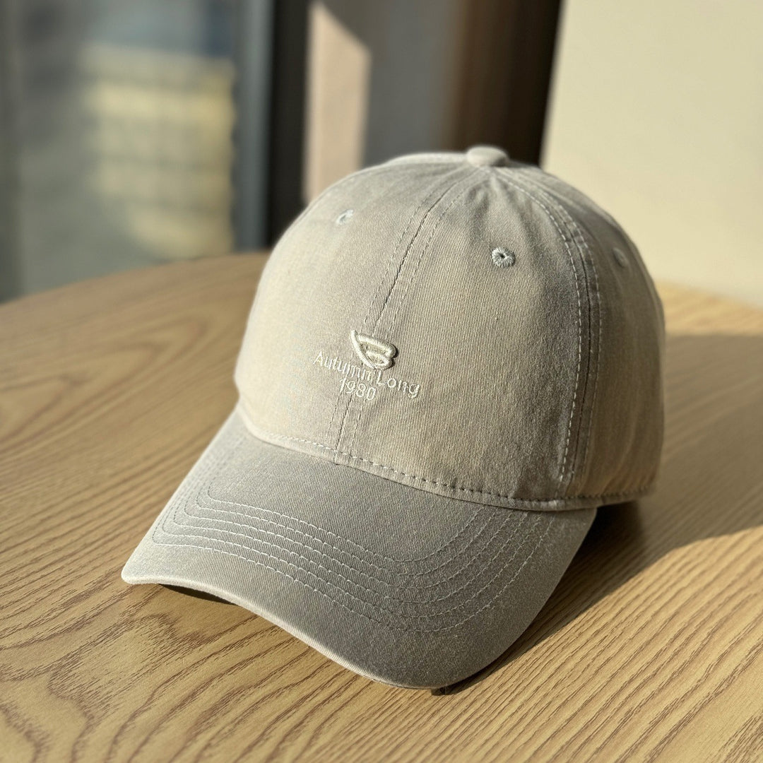 Dame Relaxed Fit Bomullsbatter Caps Skanto