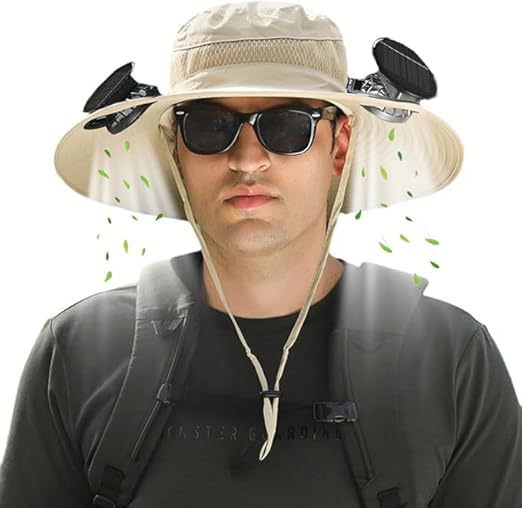 Skanto Outdoor Sun Hat with Wide Brim, Integrated Ventilation, UV Protection, and Chin Strap Skanto