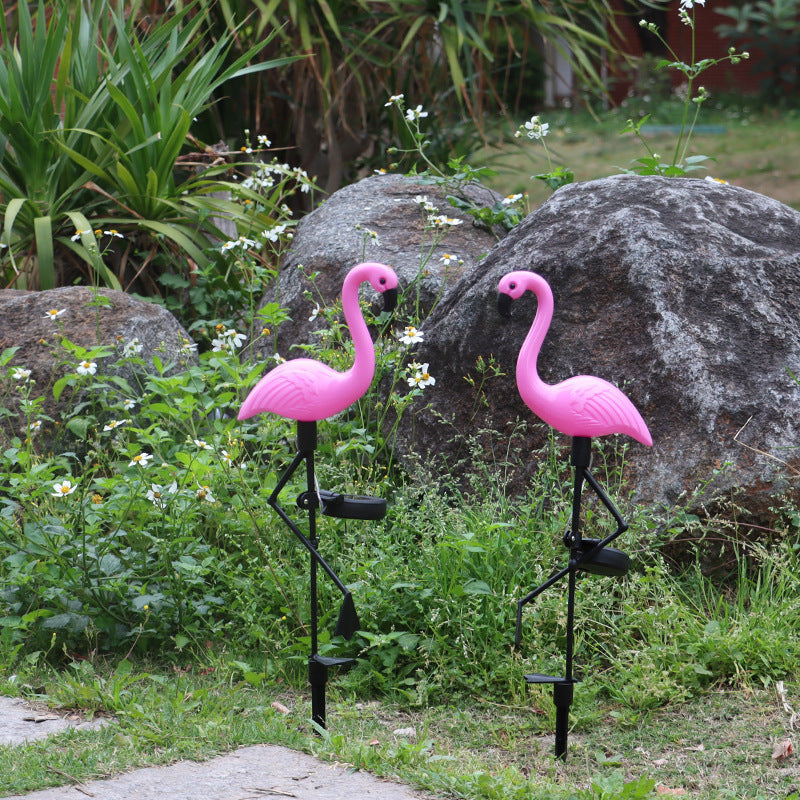 Artikulerte Flamingo Hagestake LED Akzentlys Med Justerbar Arm Skanto