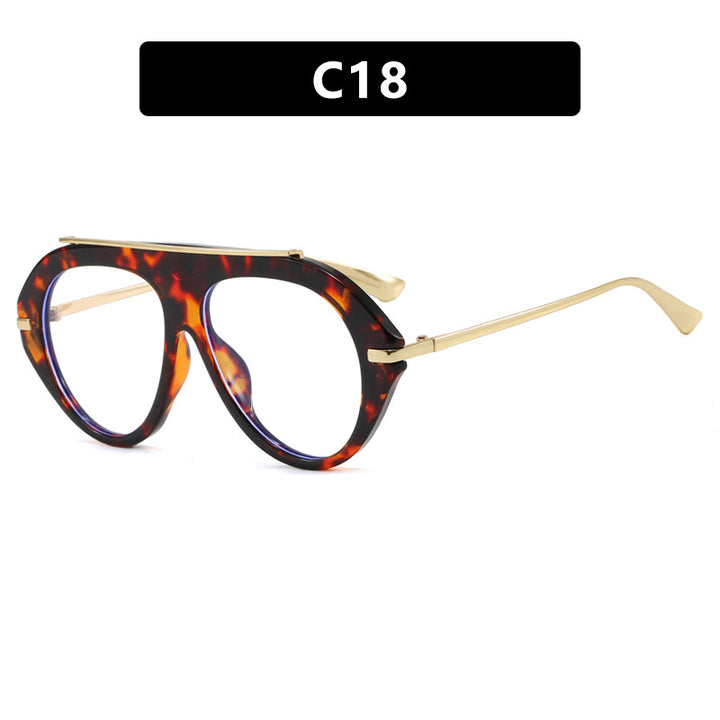 Dame solbrille i elegant heksagon-design Skanto