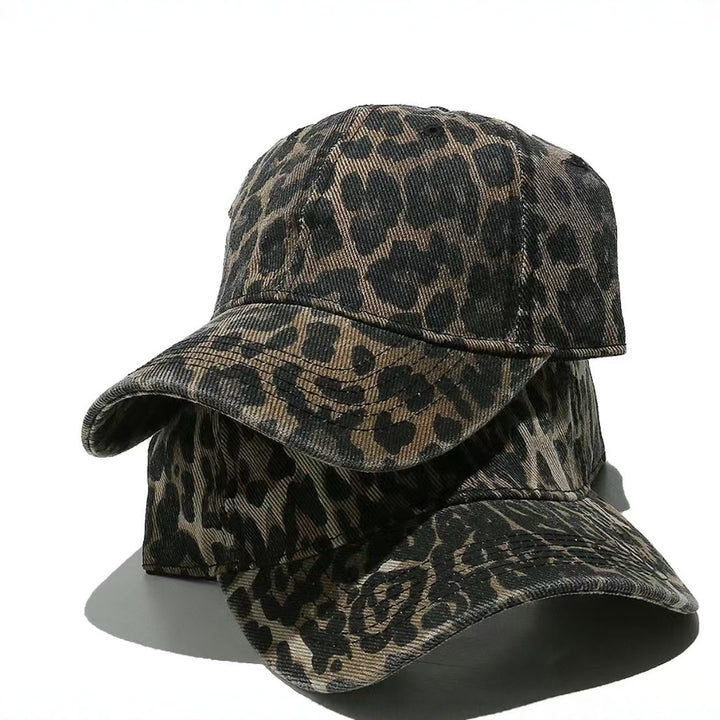 Kvinnenes stilige dyreprint baseball cap Skanto