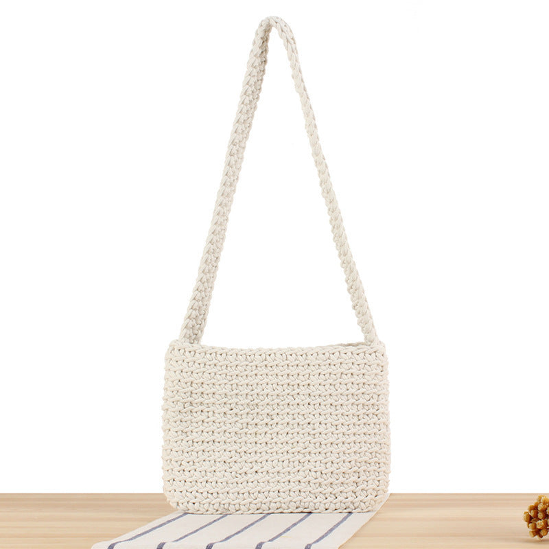 High-quality macrame handbag with stylish shoulder straps Skanto