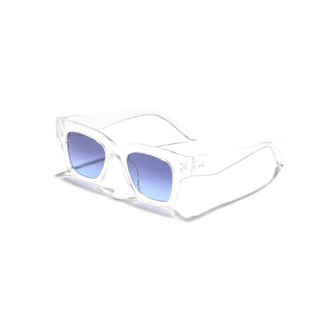 Dame trendy kvadratisk solbriller i urban stil Skanto