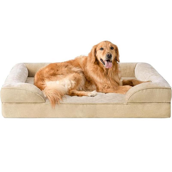 Ortopedisk støttende hundeseng