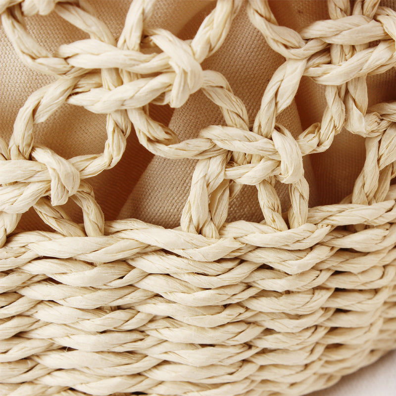 Basket bag with unique handmade design Skanto