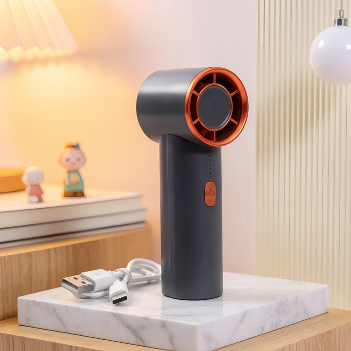 Damen Bærbar Håndvifte med USB-ladingsfunksjon og fleksibelt design Skanto