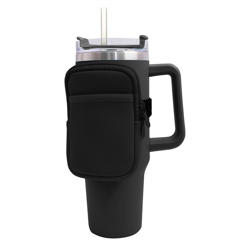 Unisex koppholder med praktisk lomme Skanto