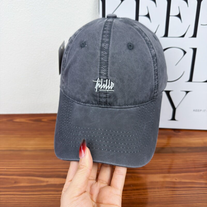 Herre klassisk bomullstwill baseball caps Skanto
