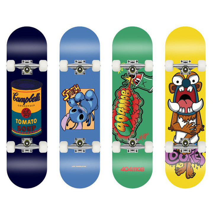 Dekorativ Skateboard Deck Skanto