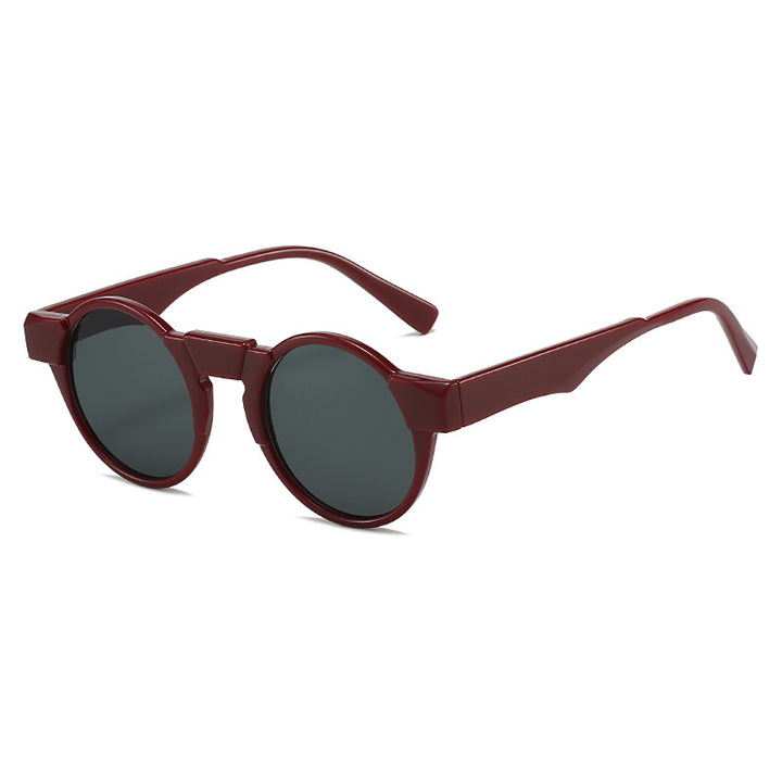 Dame moteriktig lesebrille med innovativt rundt rammedesign Skanto