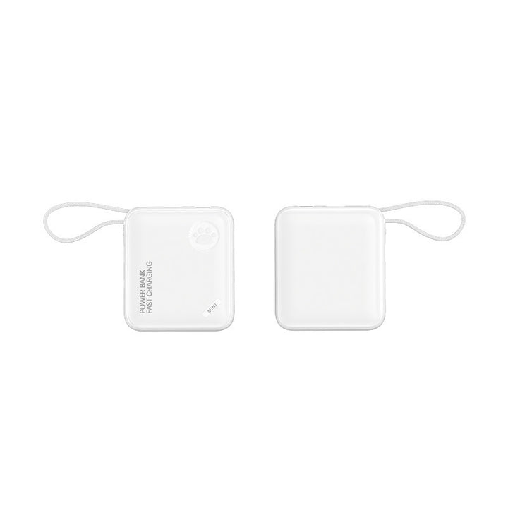 Kompakt powerbank med hurtiglading og bærehåndtak Skanto