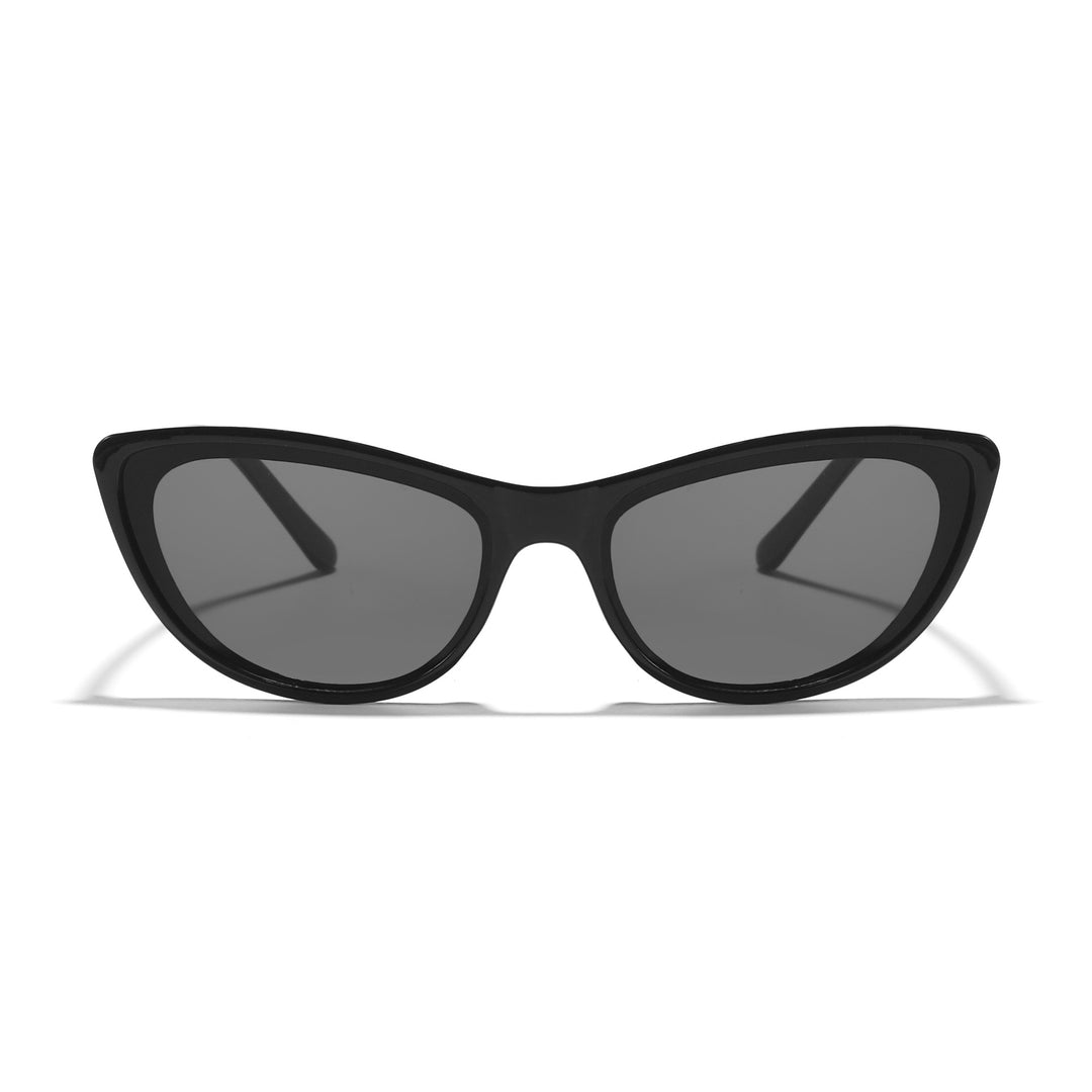 Dame moteriktig solbrille i iøynefallende dyremønster Skanto