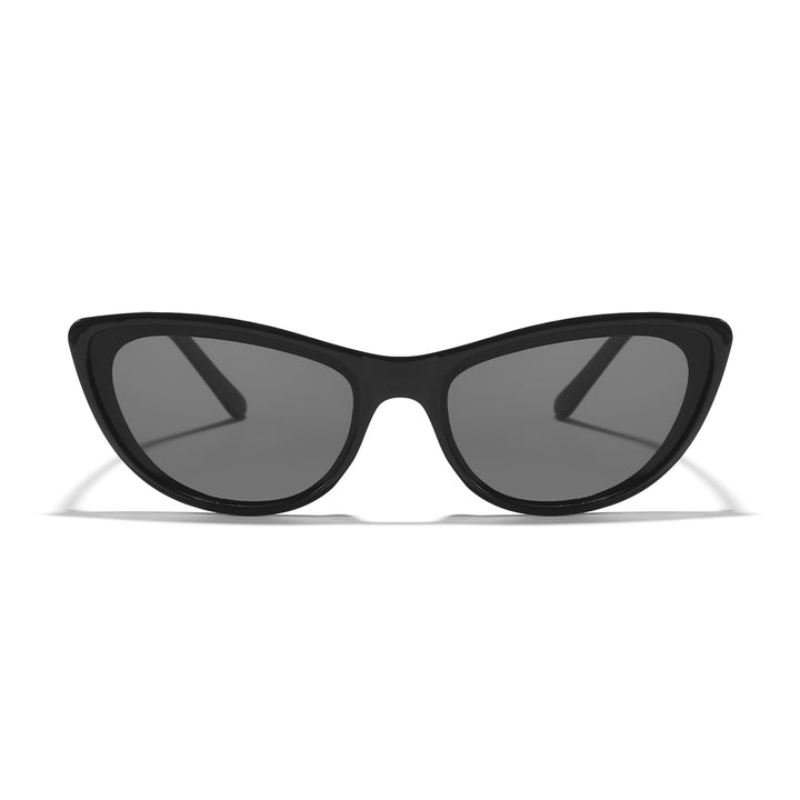 Dame moteriktig solbrille i iøynefallende dyremønster Skanto