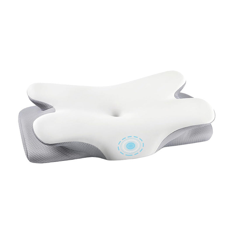 Skanto | Ortopedisk Minne Skumpute for Nakke Smerte – Ergonomisk Kontur Cervikal Støttepute for Side-, Rygg- & Mage-sovne