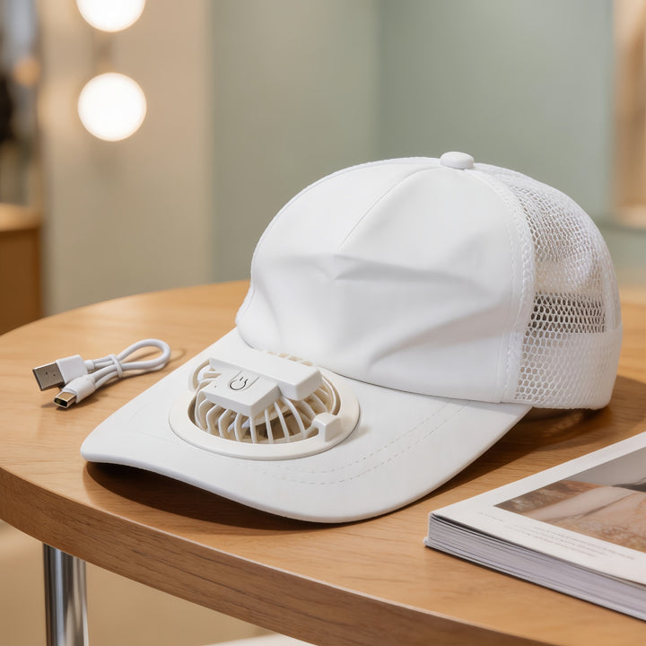 Unisex Lue med integrert vifte Skanto