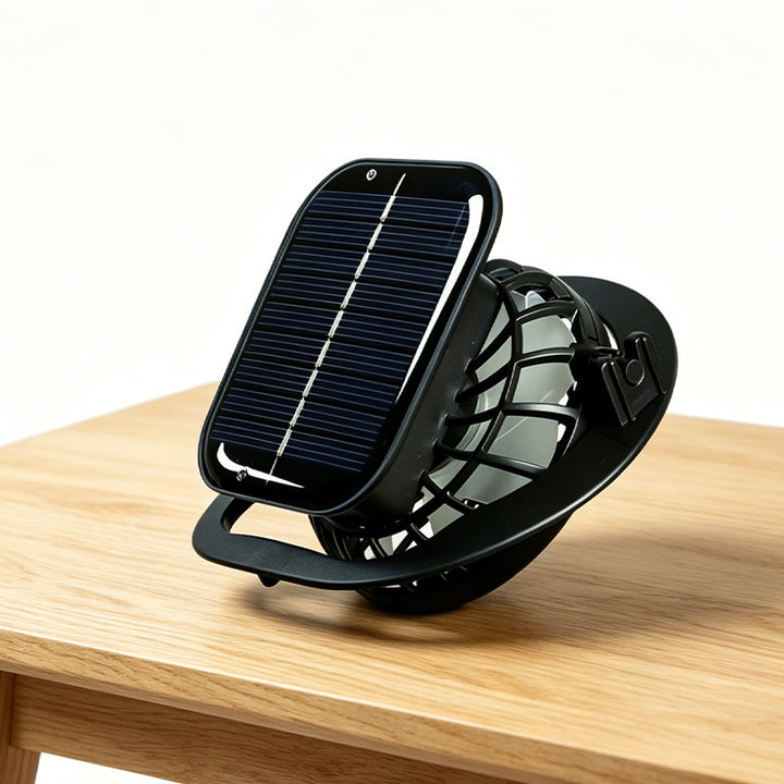 Unisex nan solardrevet bordvifte med integrert solarmodul Skanto