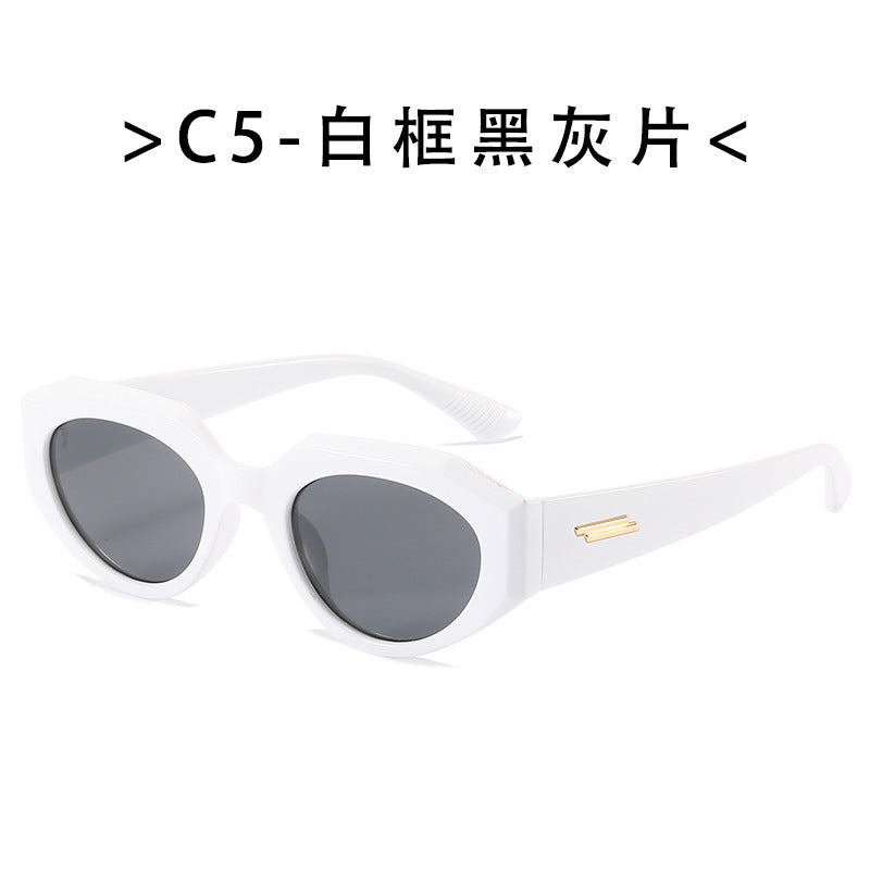 Damer geometrisk Cat-Eye solbriller Skanto