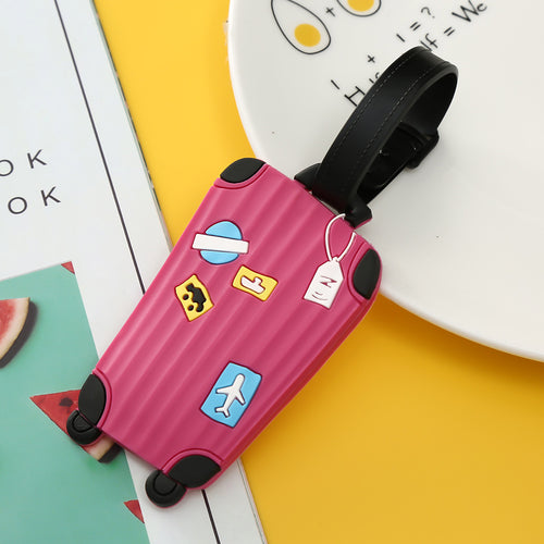 Unisex Fun Themed Luggage Tag Skanto