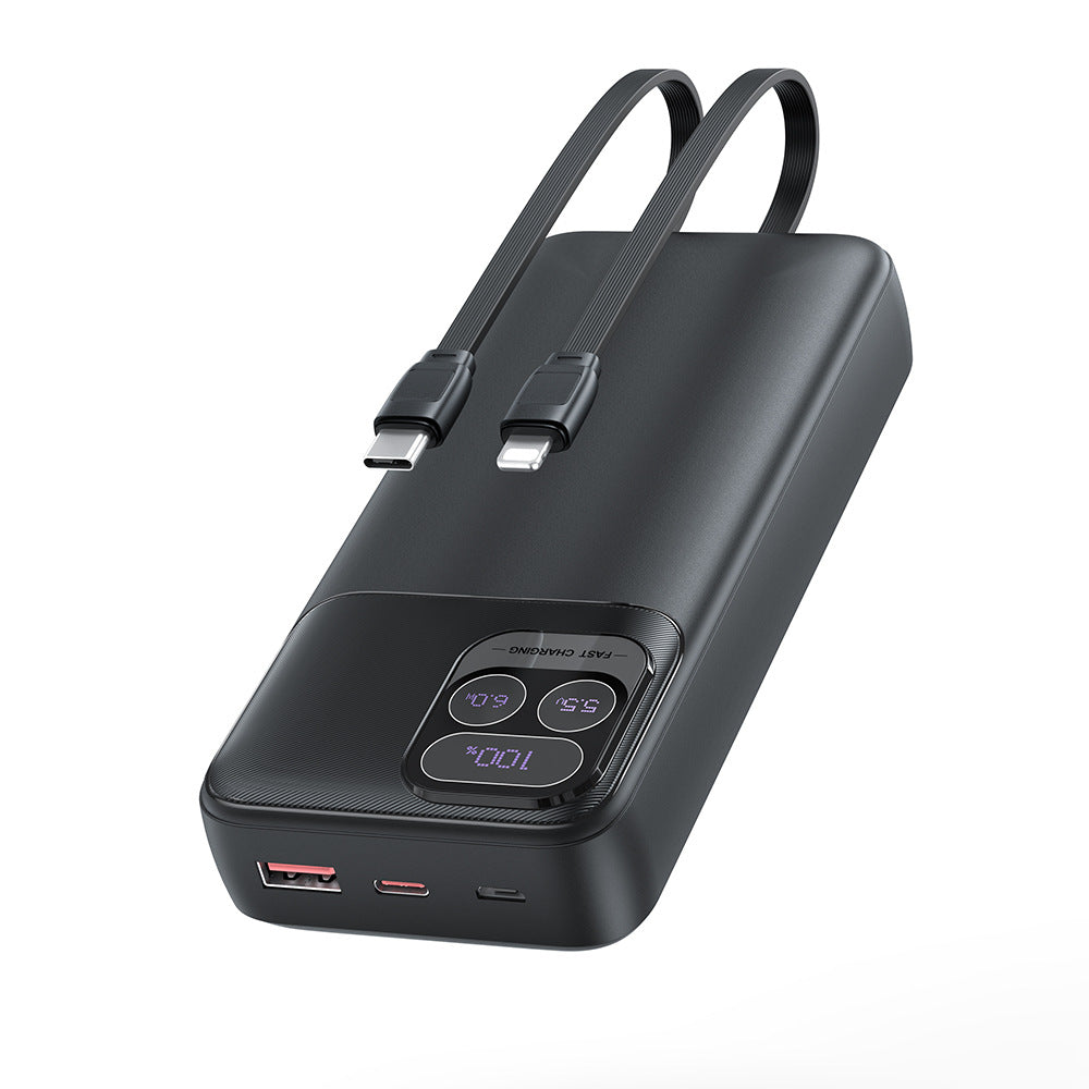 Powerbank med dobbel hurtiglading funksjon Skanto