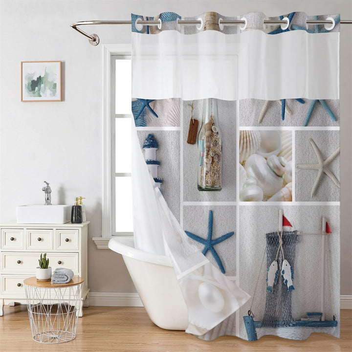 Luksuriøst Marmor Design Dusjforheng Skanto