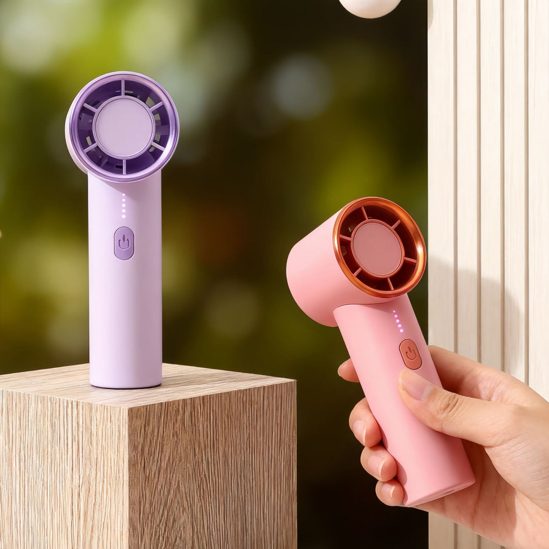 Damen Bærbar Håndvifte med USB-ladingsfunksjon og fleksibelt design Skanto