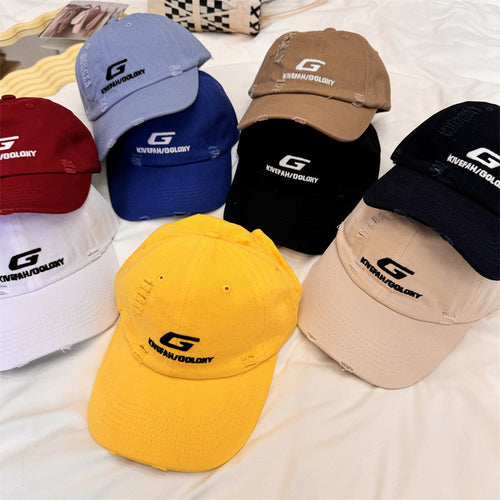 Herre Slitt Casual Baseball Caps Skanto