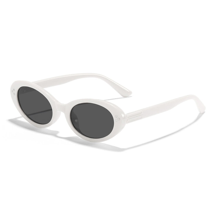 Dame moter solbrille med elegant, oval design Skanto