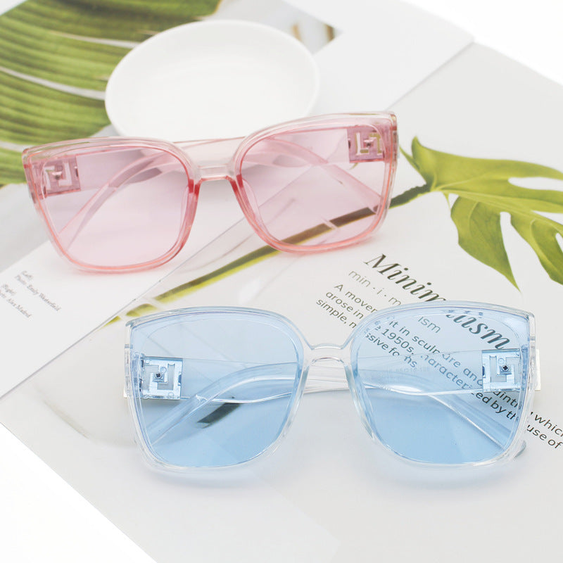 Damer Motemessig Oversized-Quadrat-solbrille Skanto