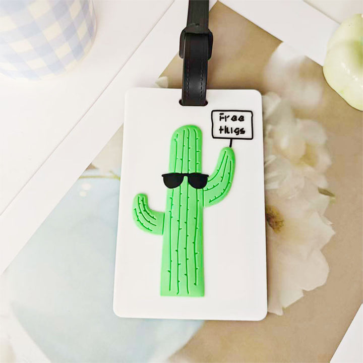 Unisex Tropical Theme Luggage Tag Skanto