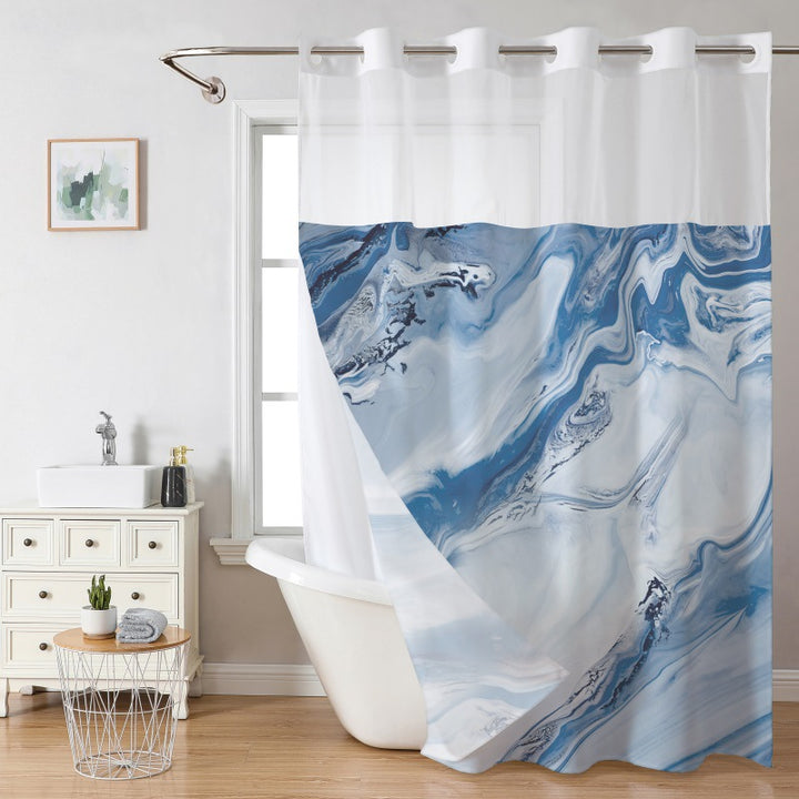Luksuriøst Marmor Design Dusjforheng Skanto