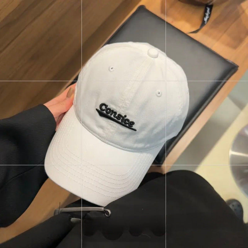 Kvinnenes klassiske broderte justerbare caps Skanto