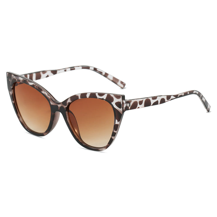 Dame Cat-Eye solbriller med UV-beskyttelse og moderne ramme Skanto