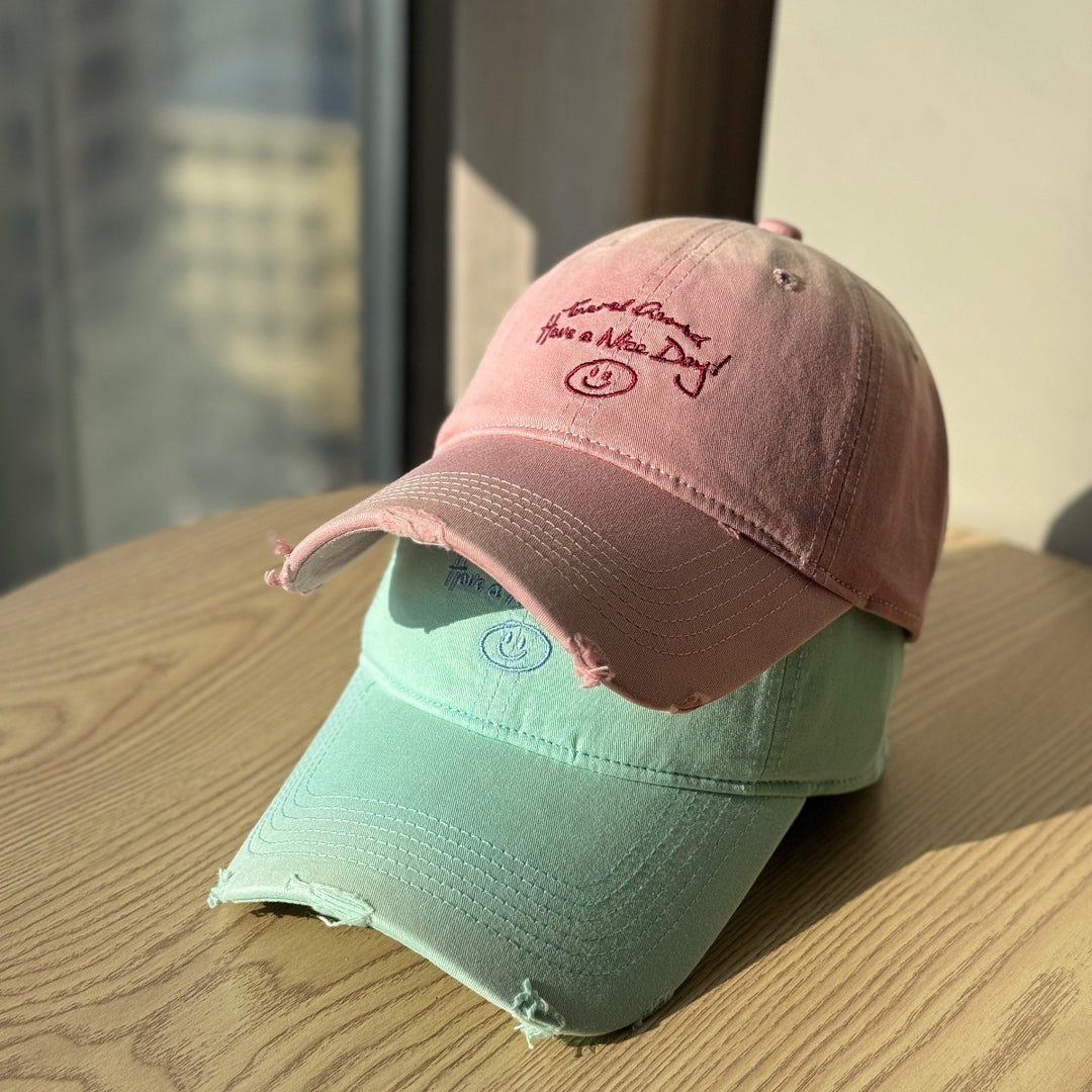 Kvinne Slitt Bomull Baseball Caps Skanto 1784270914