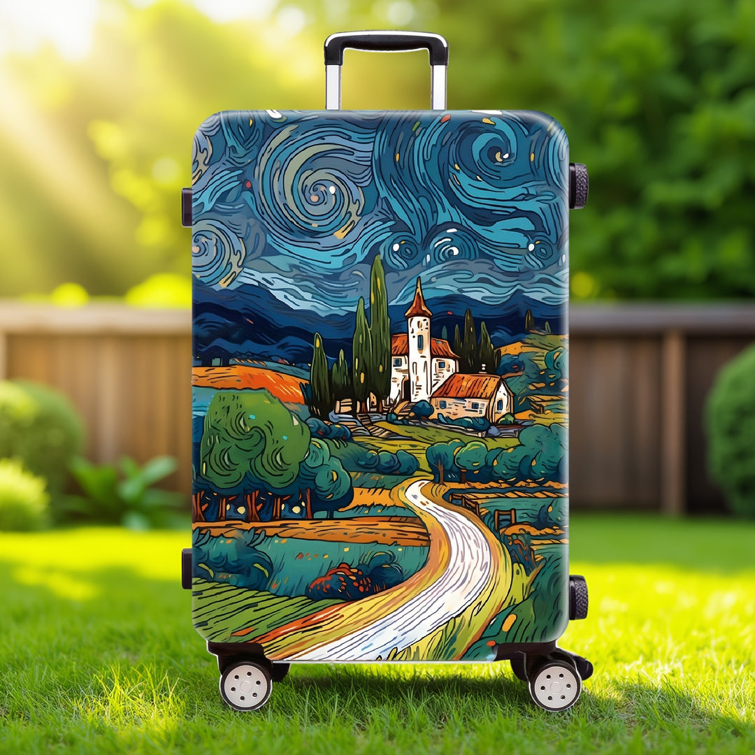 Kunstnerisk Inspirert Hard Skall Koffert Skanto