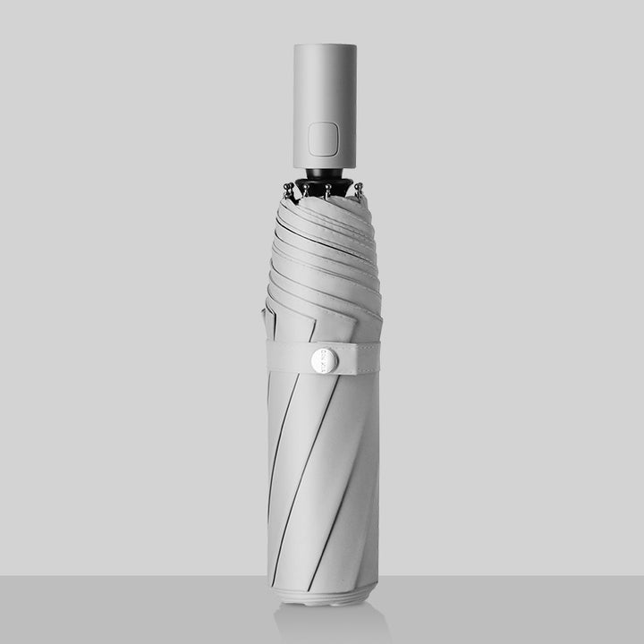 Dame Automatisk sammenleggbare paraply med ergonomisk design og vindresistent teknologi Skanto