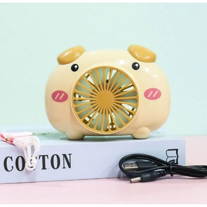 Damen tragbarer Ventilator mit kreativem Blumenmotiv Skanto